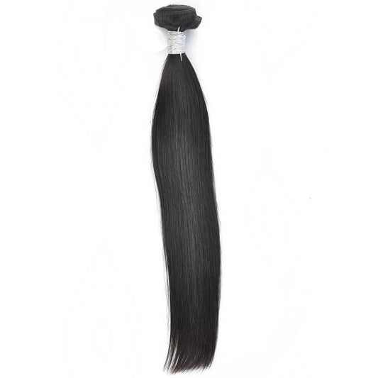 Raw Hair- Unprocessed Human Hair Hair Straight 22 Inch Natural Color